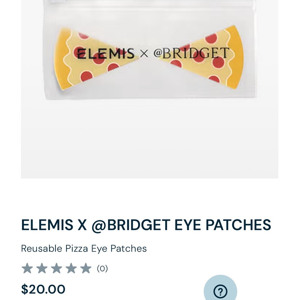 Elemis X Bridget Eye Patches